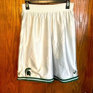 Michigan State reversible basketball shorts